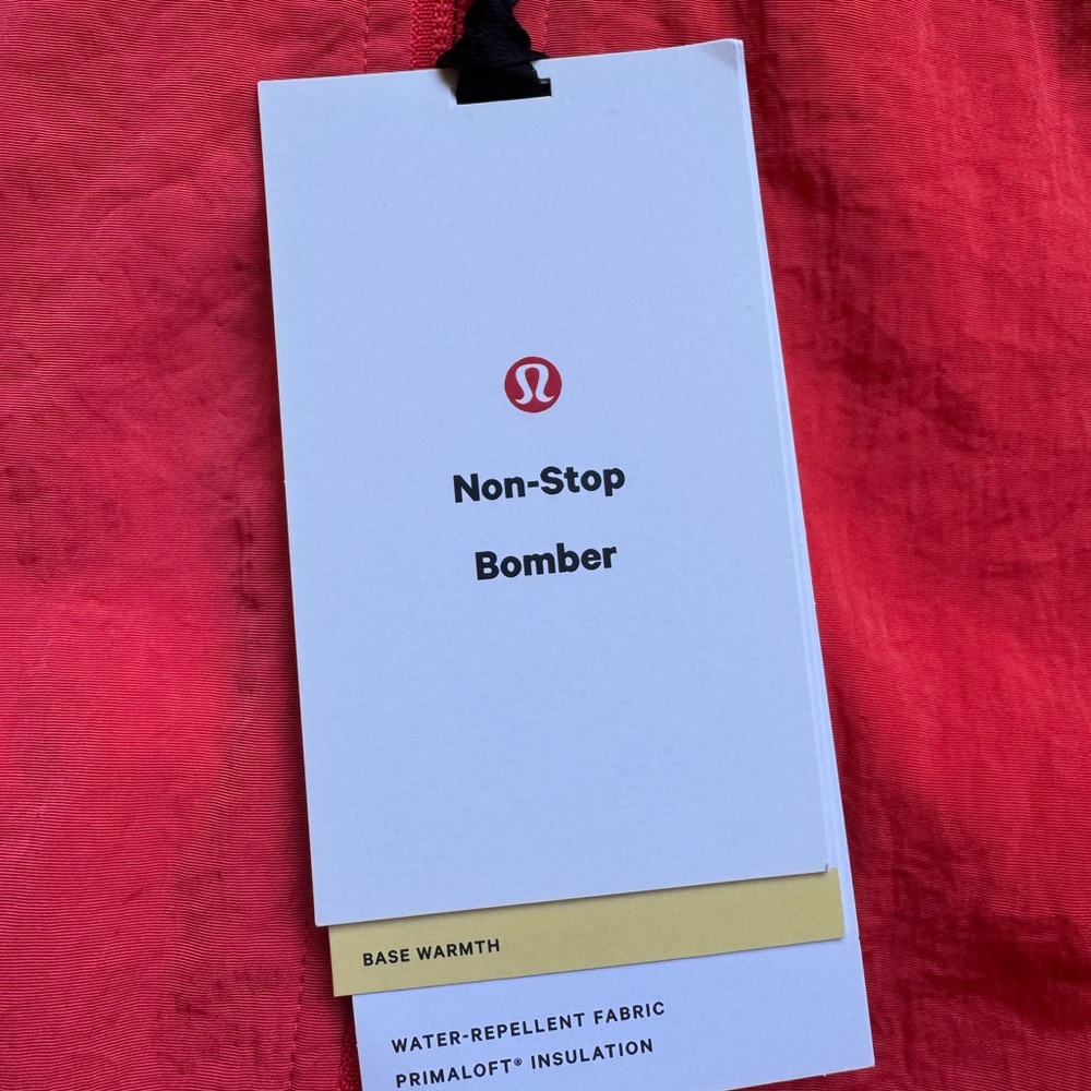 Lululemon Non-Stop Bomber Jacket (Pale Raspberry) - Picture 10 of 14